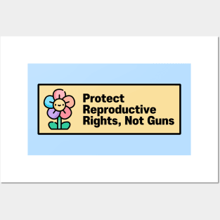 Product Reproductive Rights, Not Guns Posters and Art